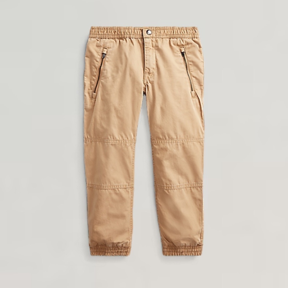 Polo by Ralph Lauren Camel Cotton Poplin Jogger Pant Size 5